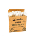 Pandoo - Wattestäbchen aus Bambus 100er