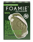 Foamie - 3in1 Duschpflege für Männer Hanfsamen und Zedernholz für beruhigende Reinigung